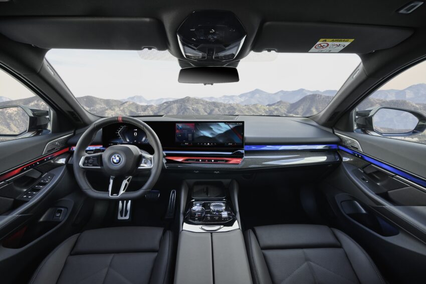 2024 G60/G60E BMW 5 系列大改款全球首发, 包含 i5 纯电动版本, 全新外观与内装设计, 车身尺码更大, iDrive 8.5系统 220620