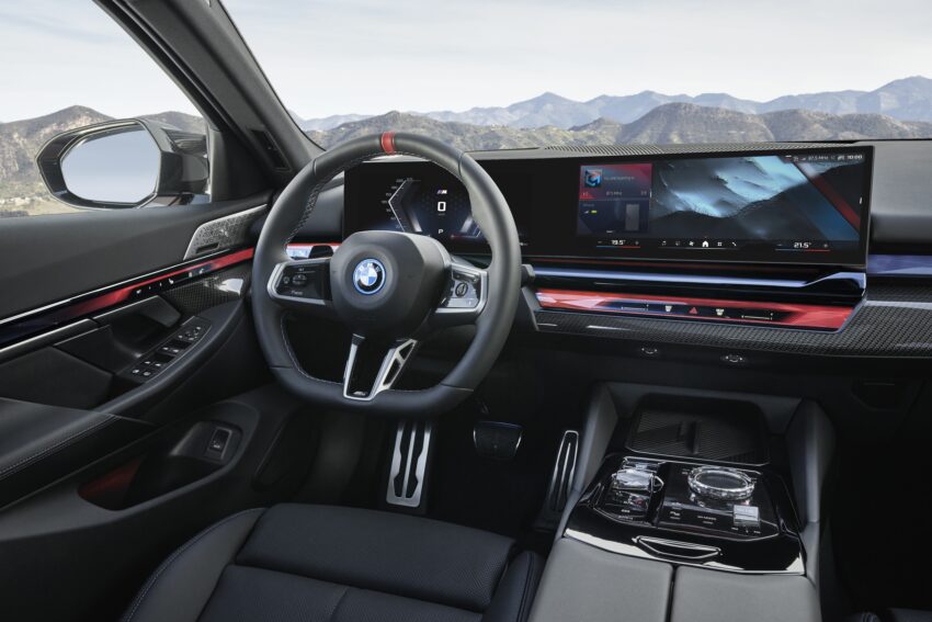 2024 G60/G60E BMW 5 系列大改款全球首发, 包含 i5 纯电动版本, 全新外观与内装设计, 车身尺码更大, iDrive 8.5系统 220621
