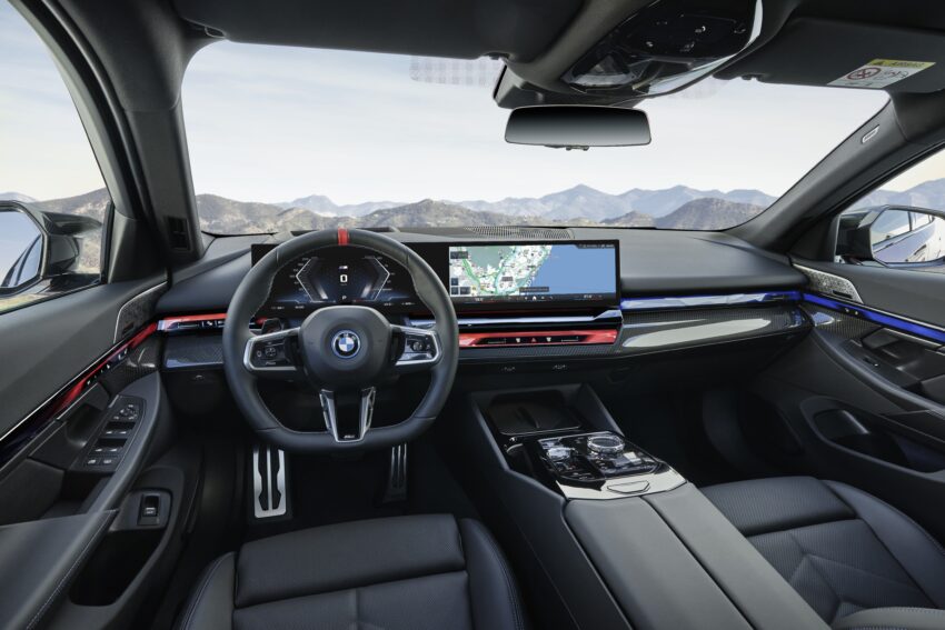 2024 G60/G60E BMW 5 系列大改款全球首发, 包含 i5 纯电动版本, 全新外观与内装设计, 车身尺码更大, iDrive 8.5系统 220622