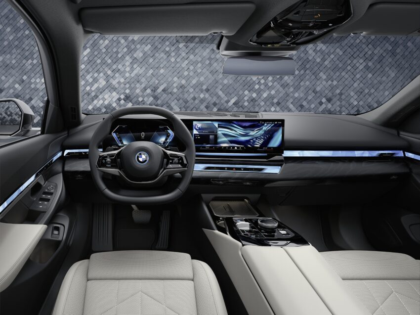 2024 G60/G60E BMW 5 系列大改款全球首发, 包含 i5 纯电动版本, 全新外观与内装设计, 车身尺码更大, iDrive 8.5系统 220530