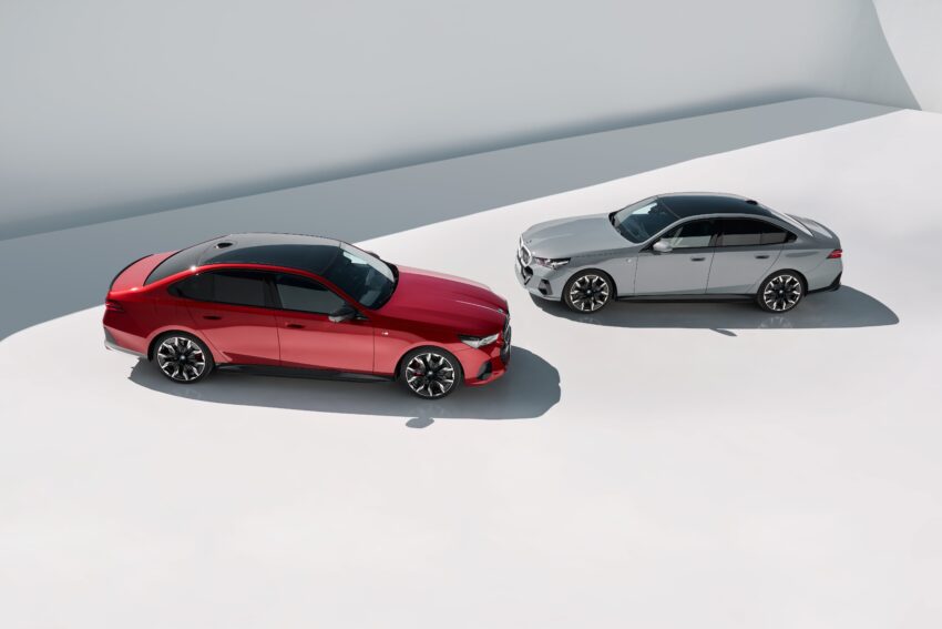 2024 G60/G60E BMW 5 系列大改款全球首发, 包含 i5 纯电动版本, 全新外观与内装设计, 车身尺码更大, iDrive 8.5系统 220517