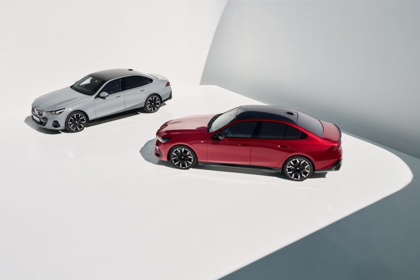 2024 G60/G60E BMW 5 系列大改款全球首发, 包含 i5 纯电动版本, 全新外观与内装设计, 车身尺码更大, iDrive 8.5系统 220518