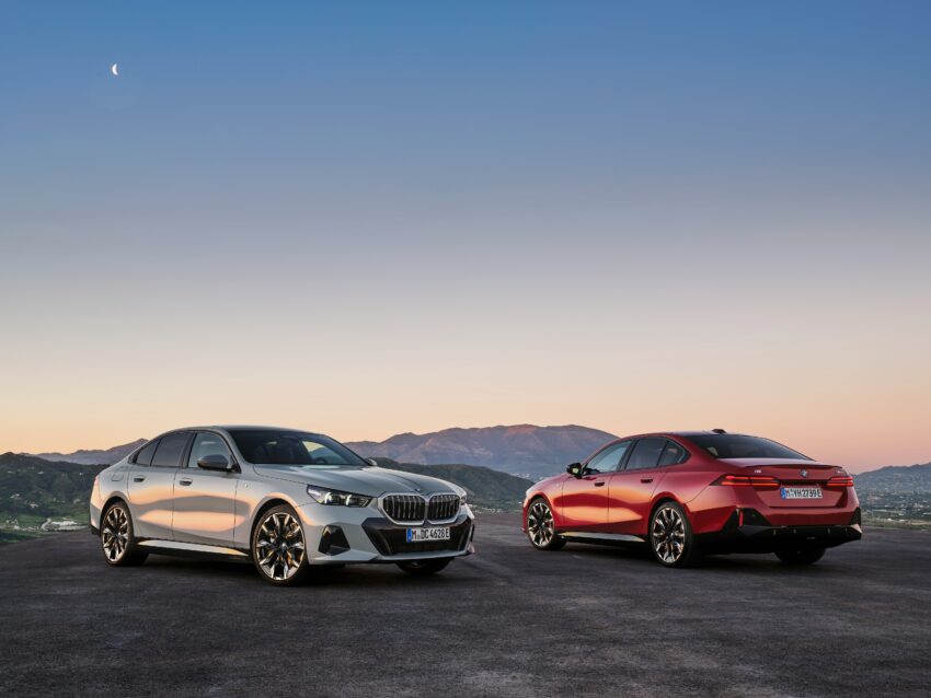 2024 G60/G60E BMW 5 系列大改款全球首发, 包含 i5 纯电动版本, 全新外观与内装设计, 车身尺码更大, iDrive 8.5系统 220519