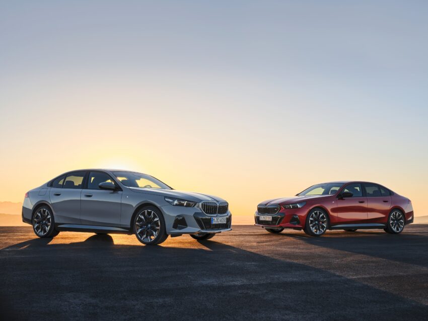 2024 G60/G60E BMW 5 系列大改款全球首发, 包含 i5 纯电动版本, 全新外观与内装设计, 车身尺码更大, iDrive 8.5系统 220520