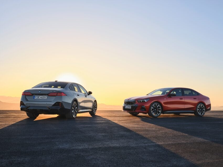 2024 G60/G60E BMW 5 系列大改款全球首发, 包含 i5 纯电动版本, 全新外观与内装设计, 车身尺码更大, iDrive 8.5系统 220521