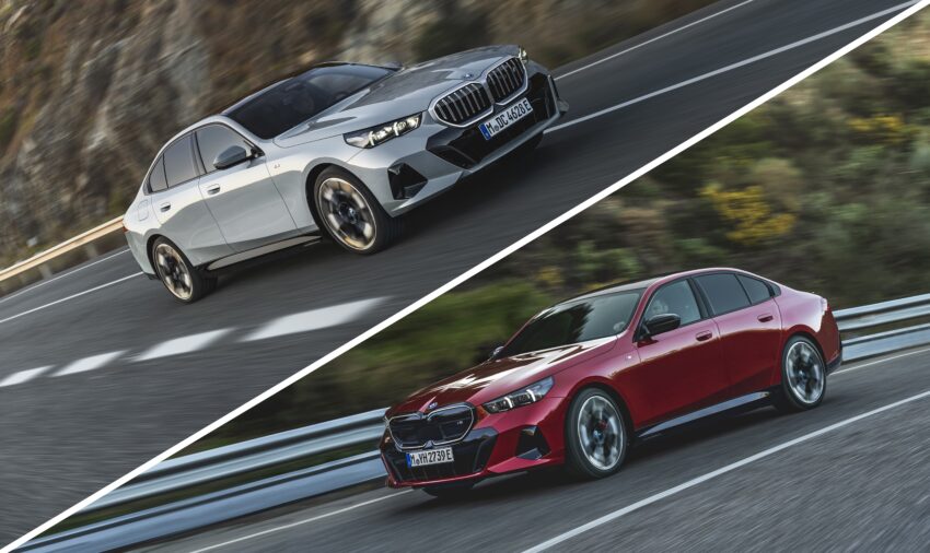 2024 G60/G60E BMW 5 系列大改款全球首发, 包含 i5 纯电动版本, 全新外观与内装设计, 车身尺码更大, iDrive 8.5系统 220522