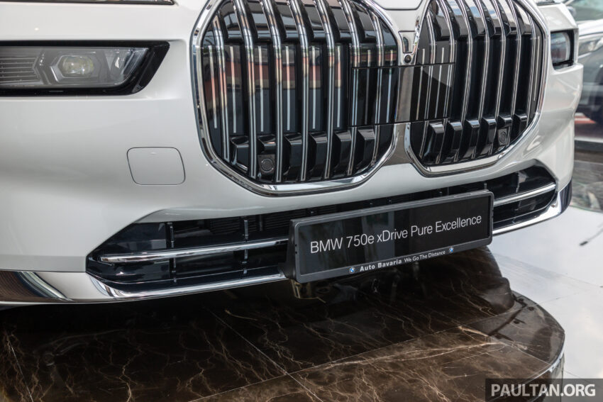 2023 G70 BMW 750e xDrive Pure Excellence 陈列室实拍, 3.0L六缸引擎旗舰PHEV房车, 4.9秒破百, 售价从65万起 221313