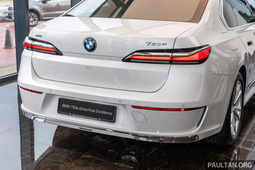 2023 G70 BMW 750e xDrive Pure Excellence 陈列室实拍, 3.0L六缸引擎旗舰PHEV房车, 4.9秒破百, 售价从65万起 221322