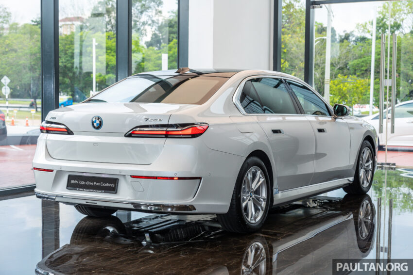 2023 G70 BMW 750e xDrive Pure Excellence 陈列室实拍, 3.0L六缸引擎旗舰PHEV房车, 4.9秒破百, 售价从65万起 221305