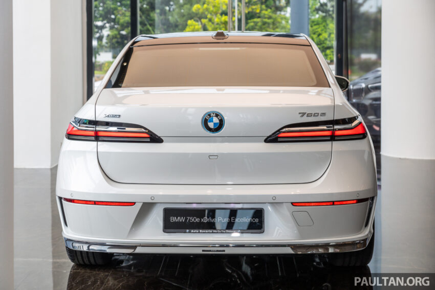 2023 G70 BMW 750e xDrive Pure Excellence 陈列室实拍, 3.0L六缸引擎旗舰PHEV房车, 4.9秒破百, 售价从65万起 221308