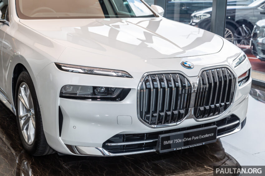 2023 G70 BMW 750e xDrive Pure Excellence 陈列室实拍, 3.0L六缸引擎旗舰PHEV房车, 4.9秒破百, 售价从65万起 221309