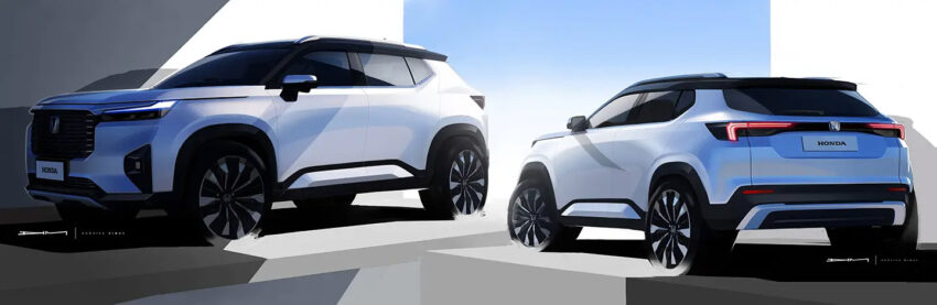 Honda Elevate 印度首发, 全新B-Segment SUV, 为新兴市场而开发, 搭载1.5L四缸自然进气引擎或e:HEV油电系统 221929