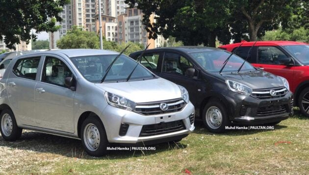 2023年式手排版 Perodua Axia E MT 现身被拍, 近期发表?