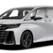 全新 Toyota Alphard 与 Vellfire 大改款官宣即将来马并开始接受新车预订, Alphard 要价53.8万, Vellfire 要价43.8万