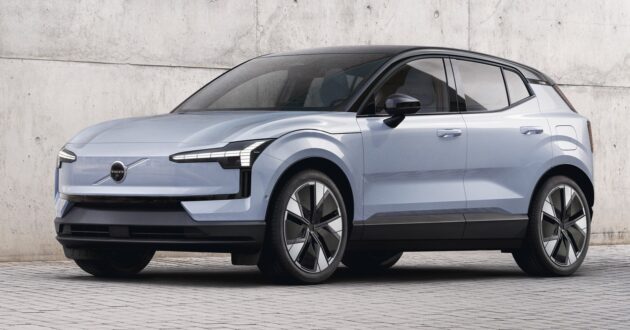 Volvo EX30 全球首发, 品牌最入门纯电SUV, 续航480公里