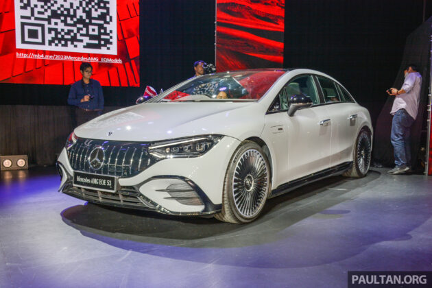 Mercedes-AMG EQE53 4Matic+ 纯电跑房本地上市, 3.3秒破百, 极速240km/h, 续航里程可达527公里, 本地要价65万
