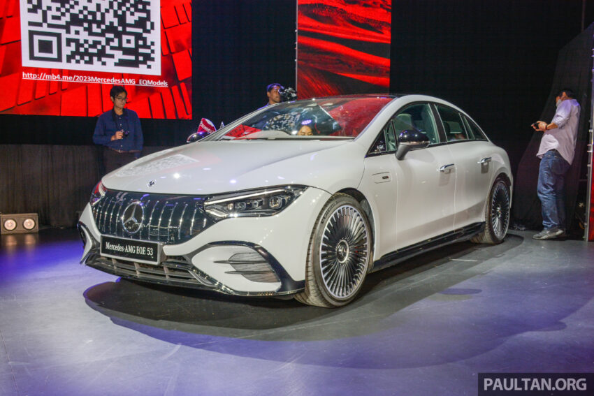 Mercedes-AMG EQE53 4Matic+ 纯电跑房本地上市, 3.3秒破百, 极速240km/h, 续航里程可达527公里, 本地要价65万 222338