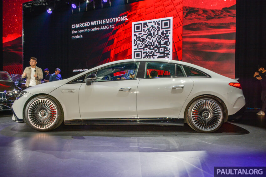 Mercedes-AMG EQE53 4Matic+ 纯电跑房本地上市, 3.3秒破百, 极速240km/h, 续航里程可达527公里, 本地要价65万 222339