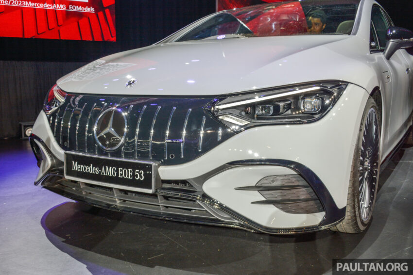 Mercedes-AMG EQE53 4Matic+ 纯电跑房本地上市, 3.3秒破百, 极速240km/h, 续航里程可达527公里, 本地要价65万 222344