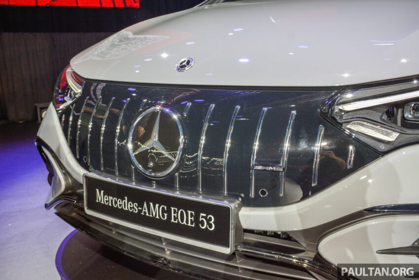Mercedes-AMG EQE53 4Matic+ 纯电跑房本地上市, 3.3秒破百, 极速240km/h, 续航里程可达527公里, 本地要价65万 222345