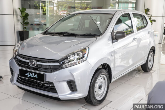 入门版 Perodua Axia E 开卖仅2天, 2,500辆备货就被抢光