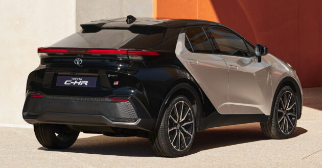 2024 Toyota C-HR 第二代大改款面世, 仅有Hybrid或PHEV