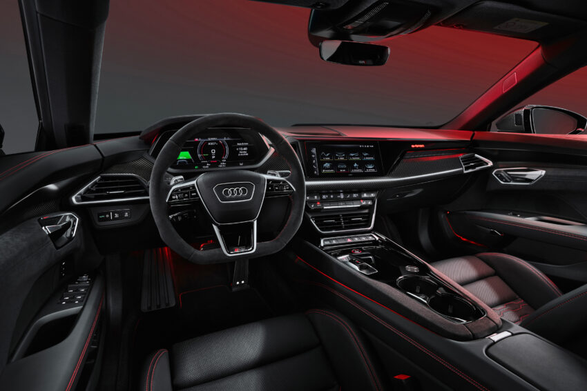 Audi e-tron GT 与 RS e-tron GT 纯电四门跑房上市, 最快3.3秒破百, 极速250km/h, 续航最长501公里, 价格58.8万起 223562