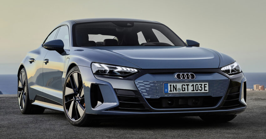 Audi e-tron GT 与 RS e-tron GT 纯电四门跑房上市, 最快3.3秒破百, 极速250km/h, 续航最长501公里, 价格58.8万起 223550