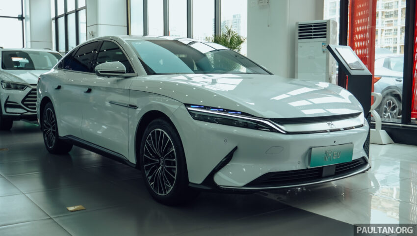 图集：比亚迪汉 BYD Han 实拍！Tesla Model 3 的挑战者 222846
