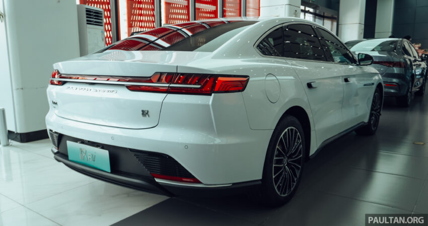 图集：比亚迪汉 BYD Han 实拍！Tesla Model 3 的挑战者 222852