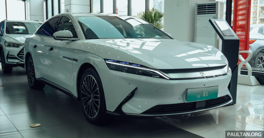 图集：比亚迪汉 BYD Han 实拍！Tesla Model 3 的挑战者 222880