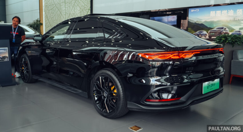图集：比亚迪汉 BYD Han 实拍！Tesla Model 3 的挑战者 222844