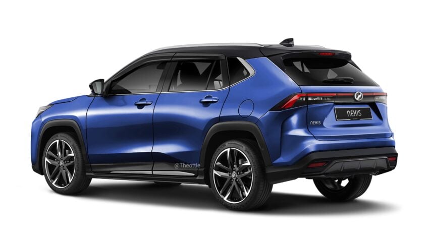 Proton X50 的对手，D66B Perodua Nexis 渲染图释出！本地知名汽车设计师基于 Toyota Yaris Cross 绘制而成 223910
