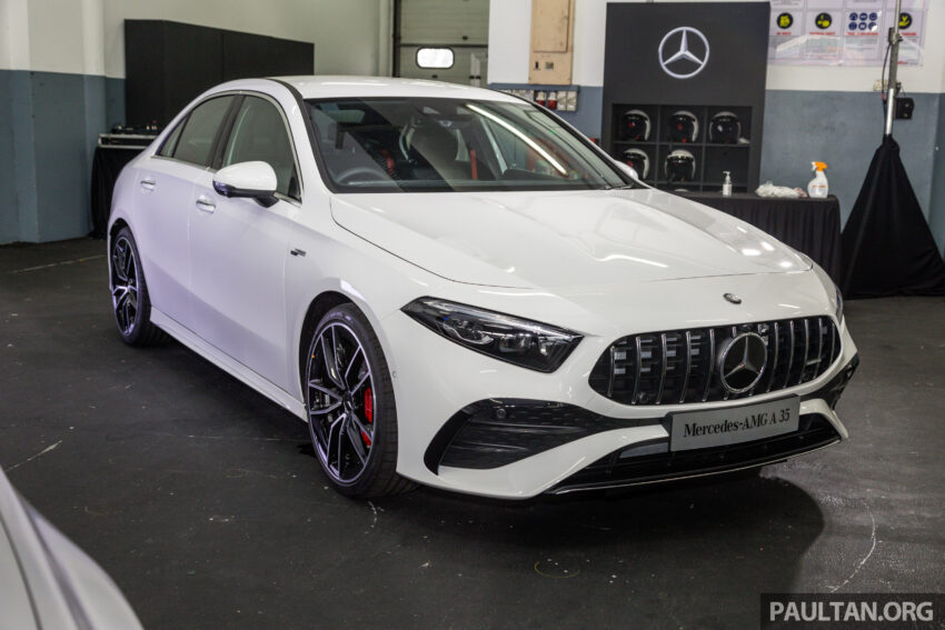 2023 Mercedes-AMG A35 4Matic Sedan 小改款登场！搭48V轻混动系统，可输出306 hp/400 Nm；预售价RM354k 224005