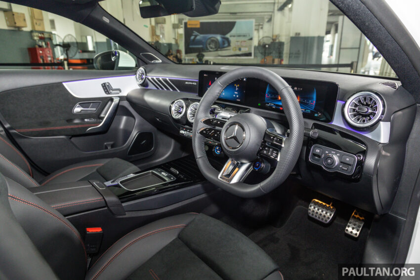 2023 Mercedes-AMG A35 4Matic Sedan 小改款登场！搭48V轻混动系统，可输出306 hp/400 Nm；预售价RM354k 224014