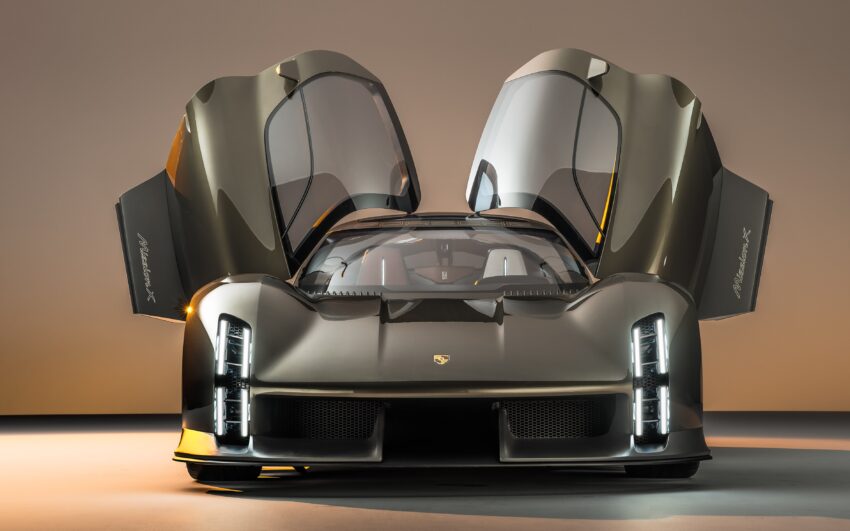 Porsche Mission X 纯电动超跑概念车亮相, 或实现量产 222895