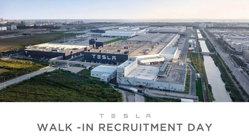 招兵买马！Tesla 本月17日于赛城办自荐上门招聘活动 222703