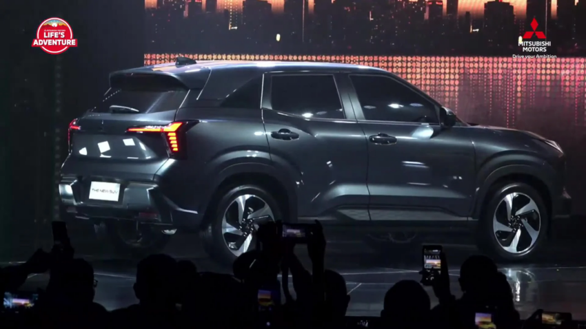 Mitsubishi 全新小型 SUV 亮相，8月10日全球首发！搭载1.5L引擎，尺寸比 Honda HR-V 更大，命名 Destinator？ 228612