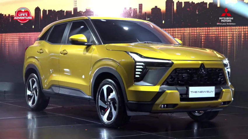 Mitsubishi 全新小型 SUV 亮相，8月10日全球首发！搭载1.5L引擎，尺寸比 Honda HR-V 更大，命名 Destinator？ 228608