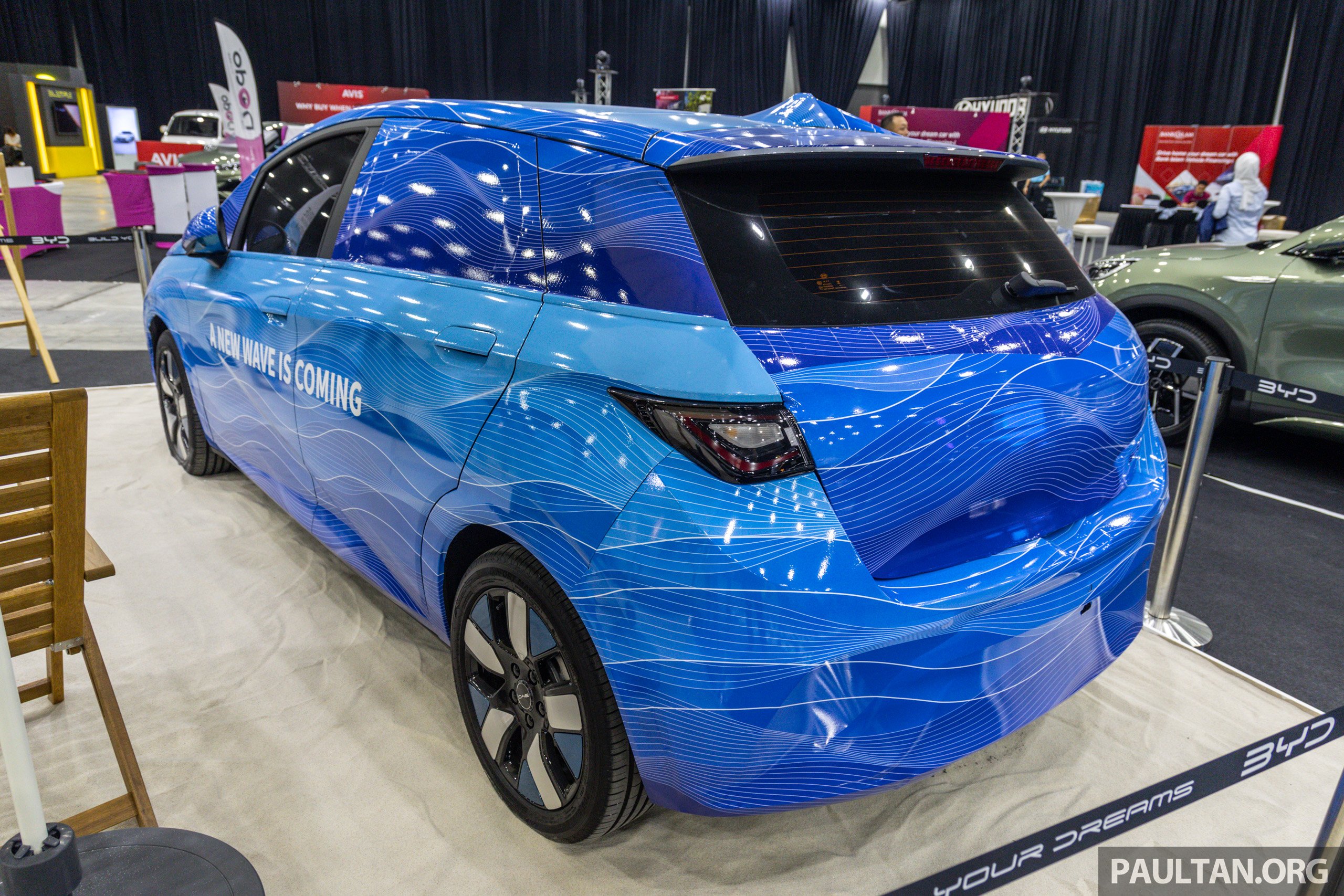 EVx 2023：比亚迪海豚 BYD Dolphin 披上迷彩再次现身