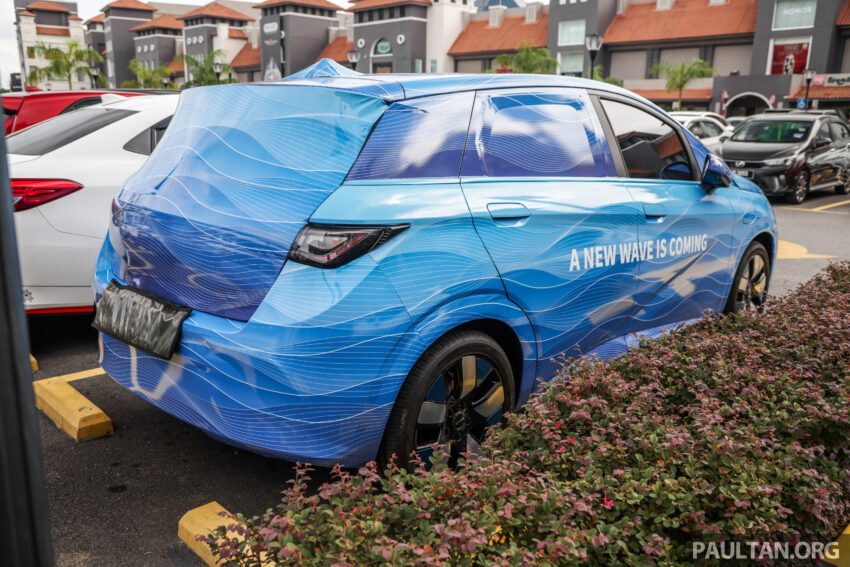 发布在即！身披迷彩的比亚迪海豚 BYD Dolphin 本地现身 227138
