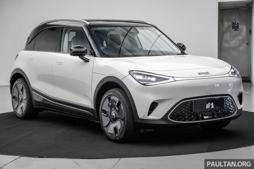 东南亚首秀！smart #1 电动 SUV 本地登场，近期将发布 227727