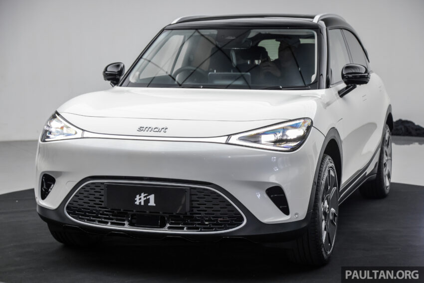 东南亚首秀！smart #1 电动 SUV 本地登场，近期将发布 227728
