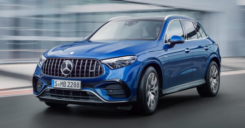 2024 Mercedes-AMG GLC 43 与 63 全新大改款全球首发, 不再有大排量引擎, 2.0四缸引擎+Mild Hybrid/PHEV替代 227060