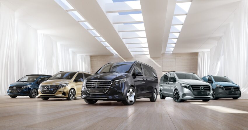 2024 Mercedes-Benz V-Class, V-Class Marco Polo, EQV, Vito 与 eVito 小改款发布, 外型小改+配备升级 228327