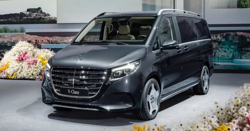 2024 Mercedes-Benz V-Class, V-Class Marco Polo, EQV, Vito 与 eVito 小改款发布, 外型小改+配备升级 228373