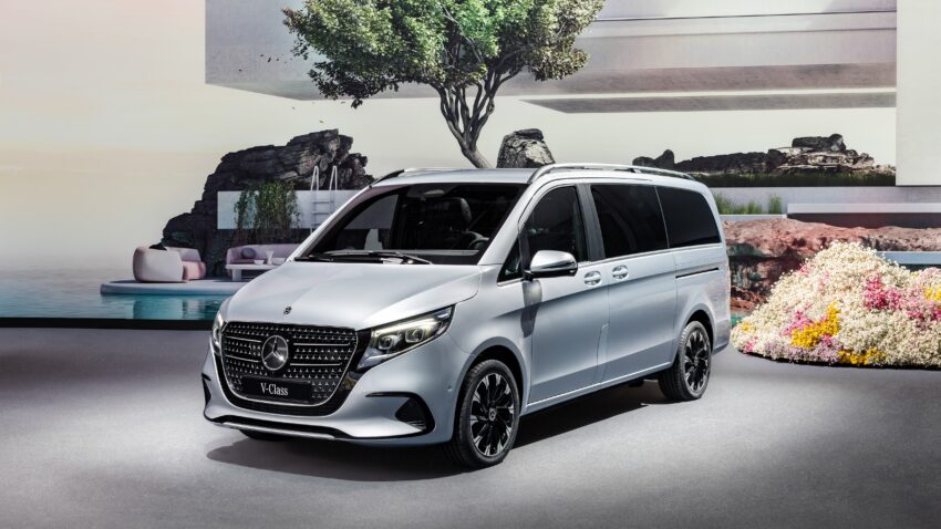 2024 Mercedes-Benz V-Class, V-Class Marco Polo, EQV, Vito 与 eVito 小改款发布, 外型小改+配备升级 228384
