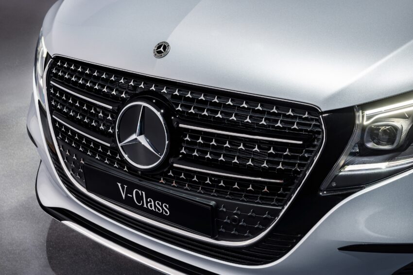 2024 Mercedes-Benz V-Class, V-Class Marco Polo, EQV, Vito 与 eVito 小改款发布, 外型小改+配备升级 228385