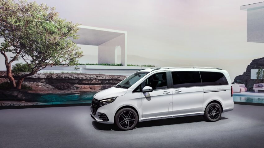 2024 Mercedes-Benz V-Class, V-Class Marco Polo, EQV, Vito 与 eVito 小改款发布, 外型小改+配备升级 228389
