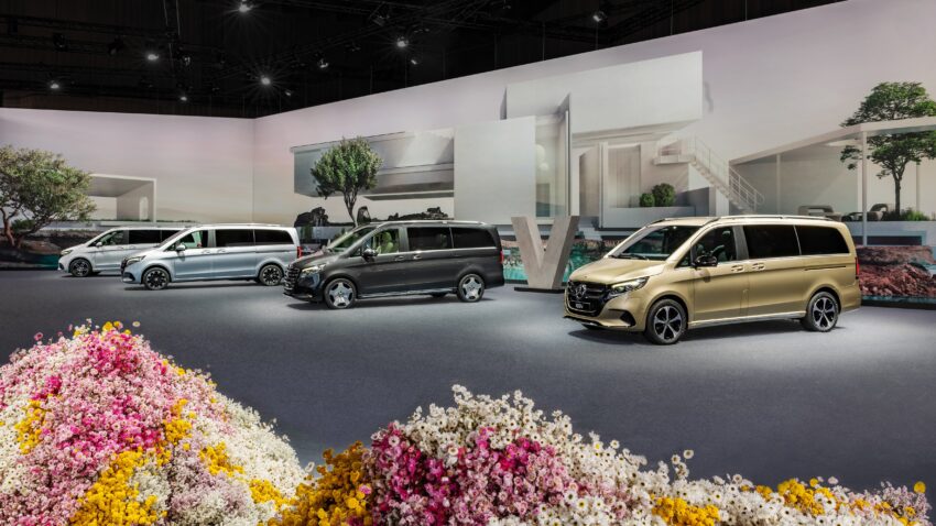 2024 Mercedes-Benz V-Class, V-Class Marco Polo, EQV, Vito 与 eVito 小改款发布, 外型小改+配备升级 228395